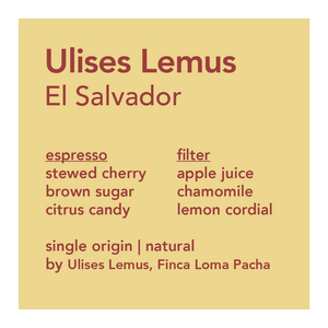 Ulises Lemus, El Salvador