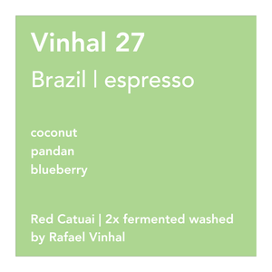 Vinhal 27, Brazil espresso