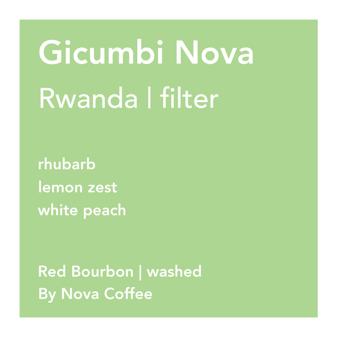 Gicumbi Nova, Rwanda filter