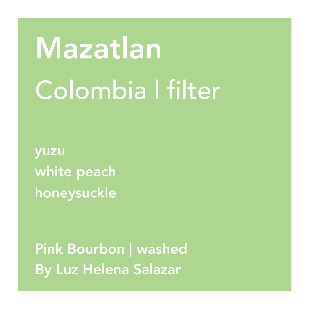 Mazatlan, Colombia filter