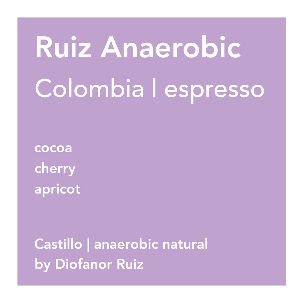 Ruiz Anaerobic espresso
