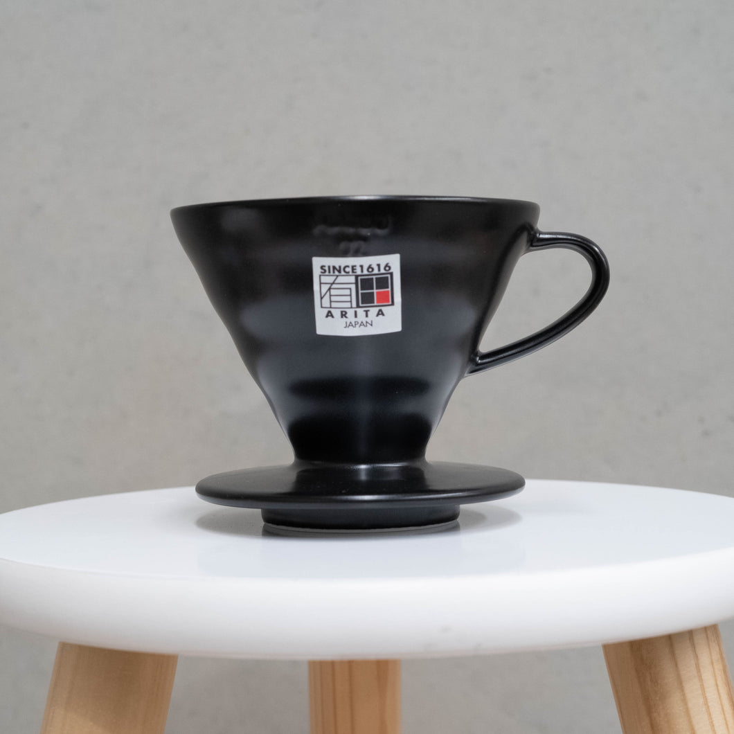 Hario V60 Matte Black Ceramic - 2 cup dripper